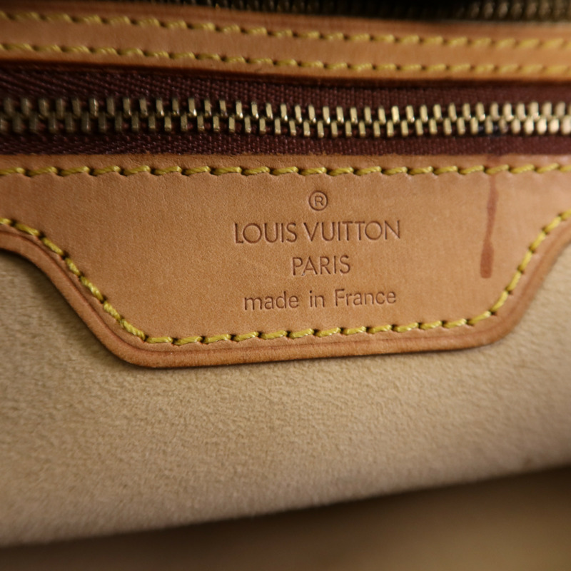 LOUIS VUITTON Monogram Cite GM金扣肩背袋-15