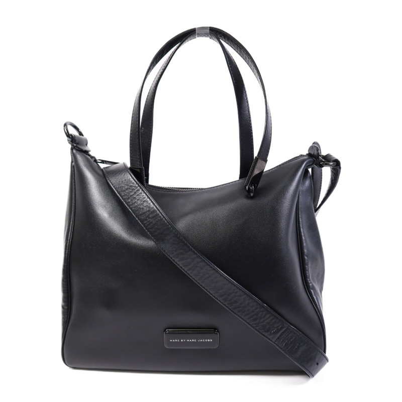 MARC BY MARC JACOBS 皮革Ligero Ninja手挽肩背兩用袋-0