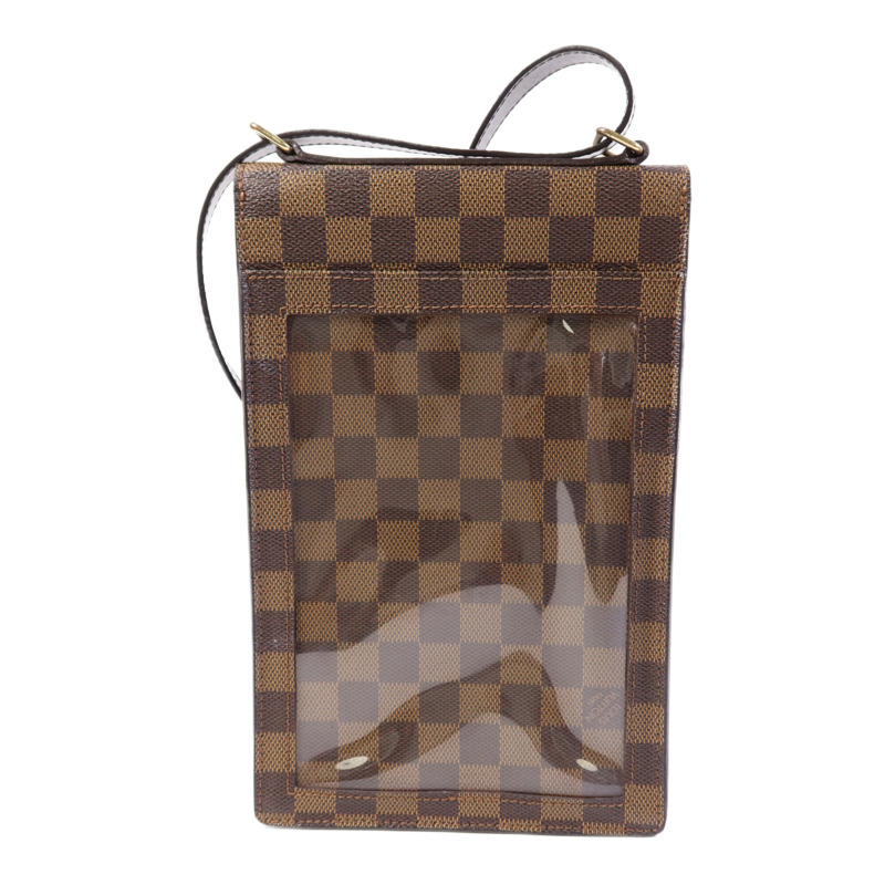 LOUIS VUITTON Damier Portobello金扣肩背袋-1