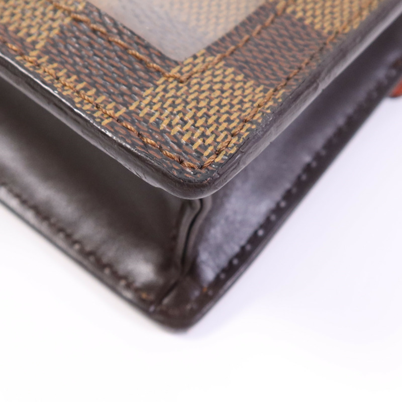 LOUIS VUITTON Damier Portobello金扣肩背袋-6