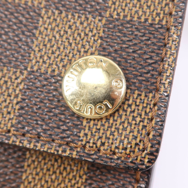 LOUIS VUITTON Damier Portobello金扣肩背袋-8