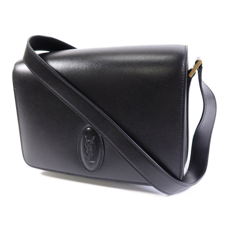 SAINT LAURENT 牛皮皮革Sholder Bag金扣肩背袋-2