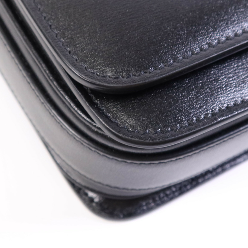 SAINT LAURENT 牛皮皮革Sholder Bag金扣肩背袋-10