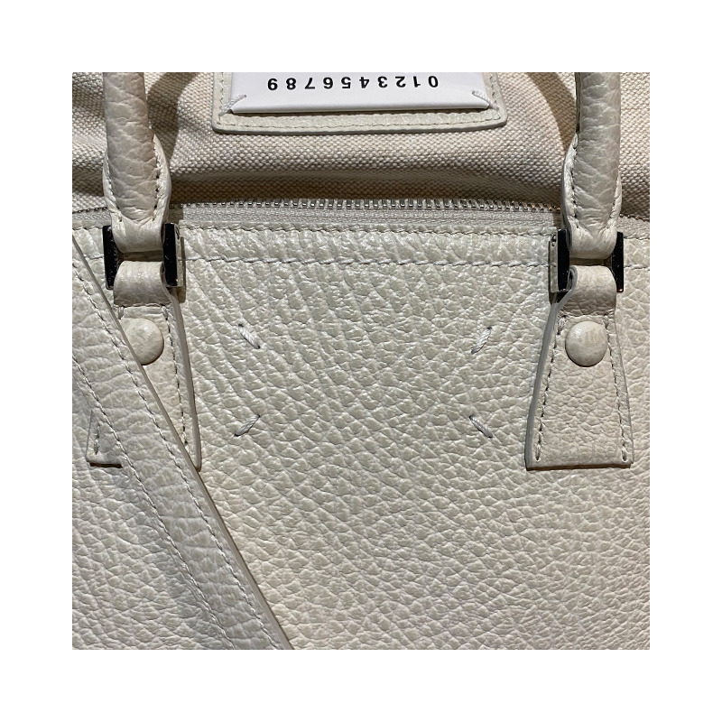 MAISON MARGIELA Maison Margiela 5AC 迷你皮革手提單肩包 灰色 (S56WG0082 P4455 H9677)-20