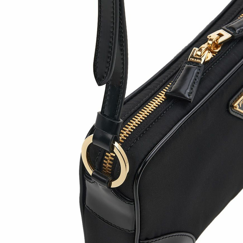 PRADA 1BC225 R789 F0002 (OOO) FW24 女士復刻版鏈條單肩包-6