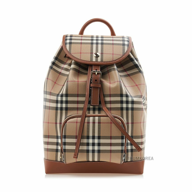 BURBERRY MD 格紋背包-0