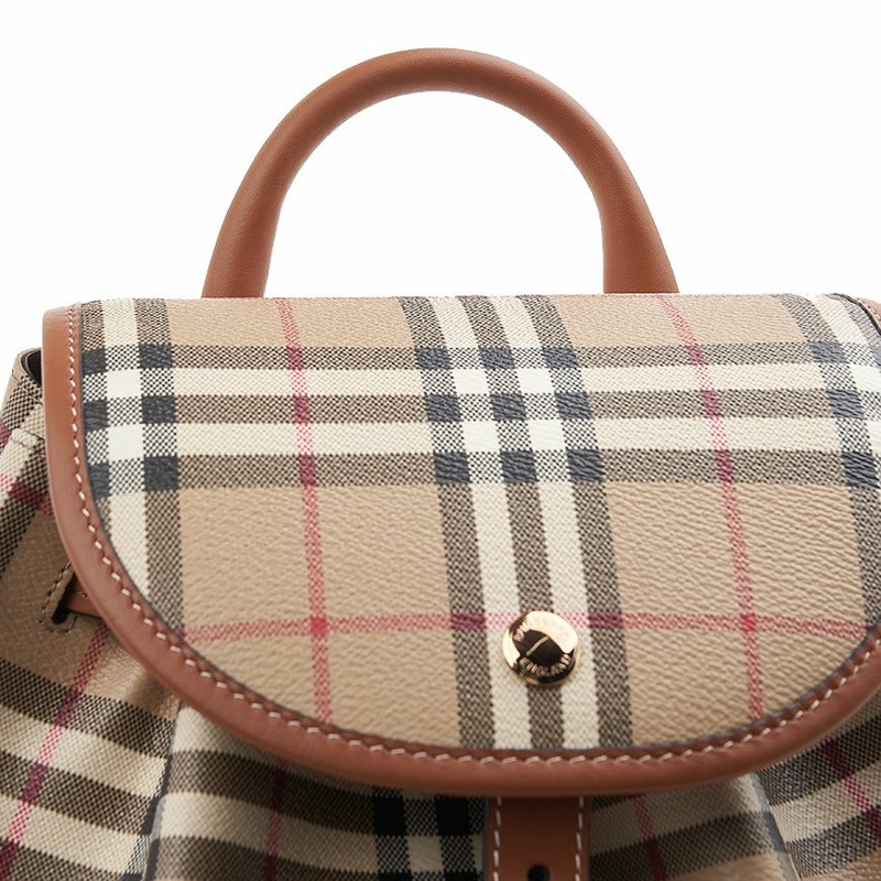 BURBERRY MD 格紋背包-6