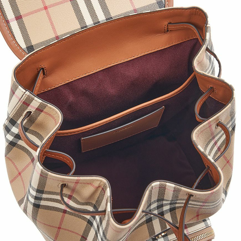 BURBERRY MD 格紋背包-9