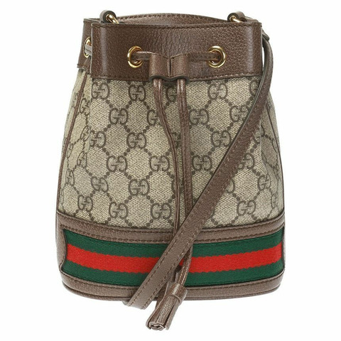 GUCCI Ophidia GG迷你水桶包 米色 550620 96I3B 8745