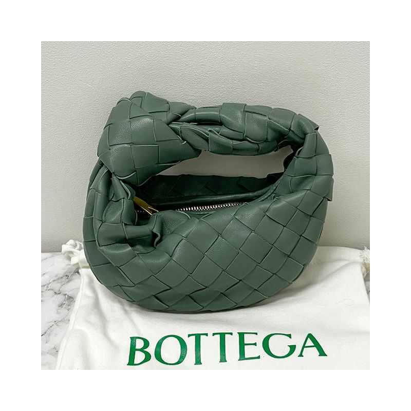 BOTTEGA VENETA Bottega Veneta Intrecciato 編織 Candy Jodie 蘆薈包 (730828 VCPP0 3198)-1