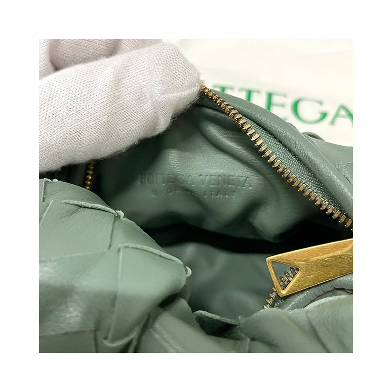 BOTTEGA VENETA Bottega Veneta Intrecciato 編織 Candy Jodie 蘆薈包 (730828 VCPP0 3198)-8
