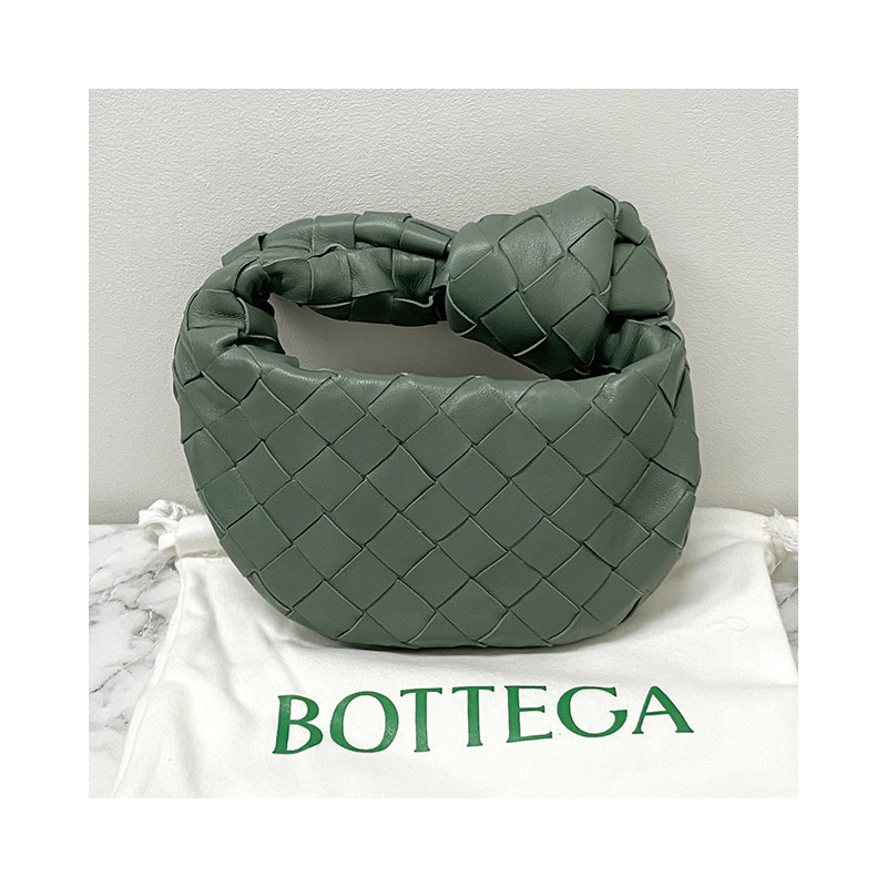BOTTEGA VENETA Bottega Veneta Intrecciato 編織 Candy Jodie 蘆薈包 (730828 VCPP0 3198)-14