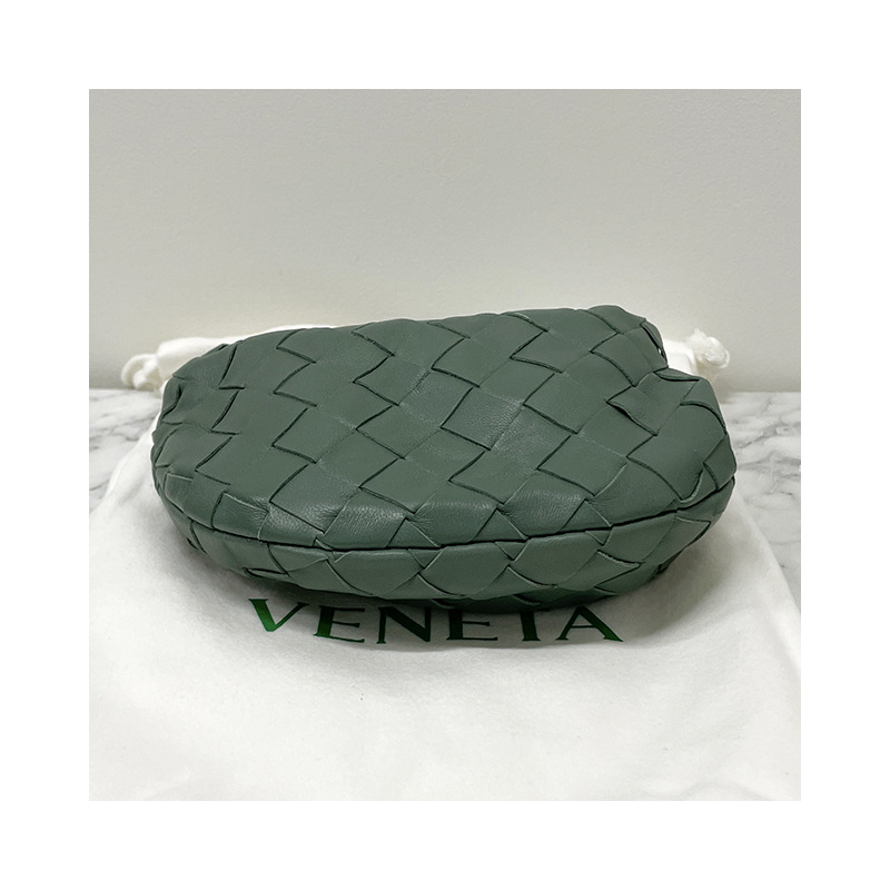 BOTTEGA VENETA Bottega Veneta Intrecciato 編織 Candy Jodie 蘆薈包 (730828 VCPP0 3198)-16
