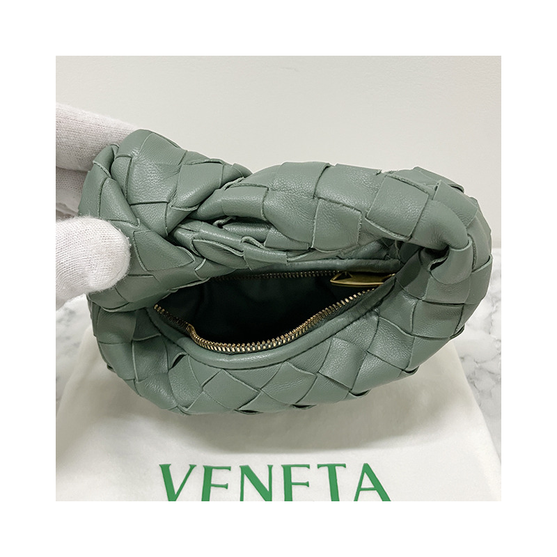 BOTTEGA VENETA Bottega Veneta Intrecciato 編織 Candy Jodie 蘆薈包 (730828 VCPP0 3198)-19