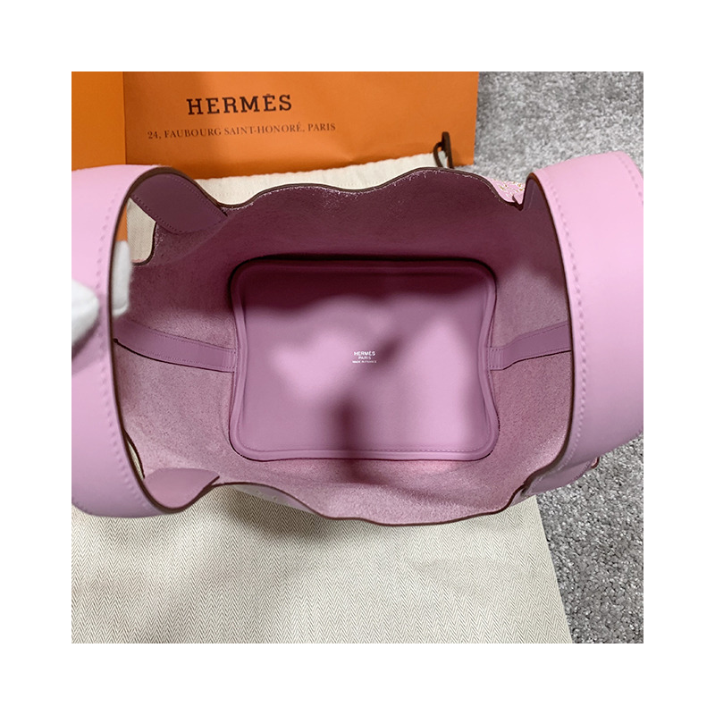 HERMES 愛馬仕 PICOTIN 鎖扣 Lucky Daisy 18 包印花 Swift U 型印章 (H083546CKAC)-20