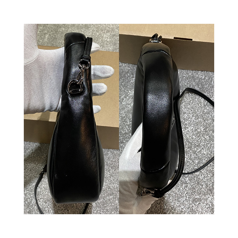 PRADA 黑色軟墊納帕皮革迷你包 (F0002) 1BA384 2DYI F0002-16