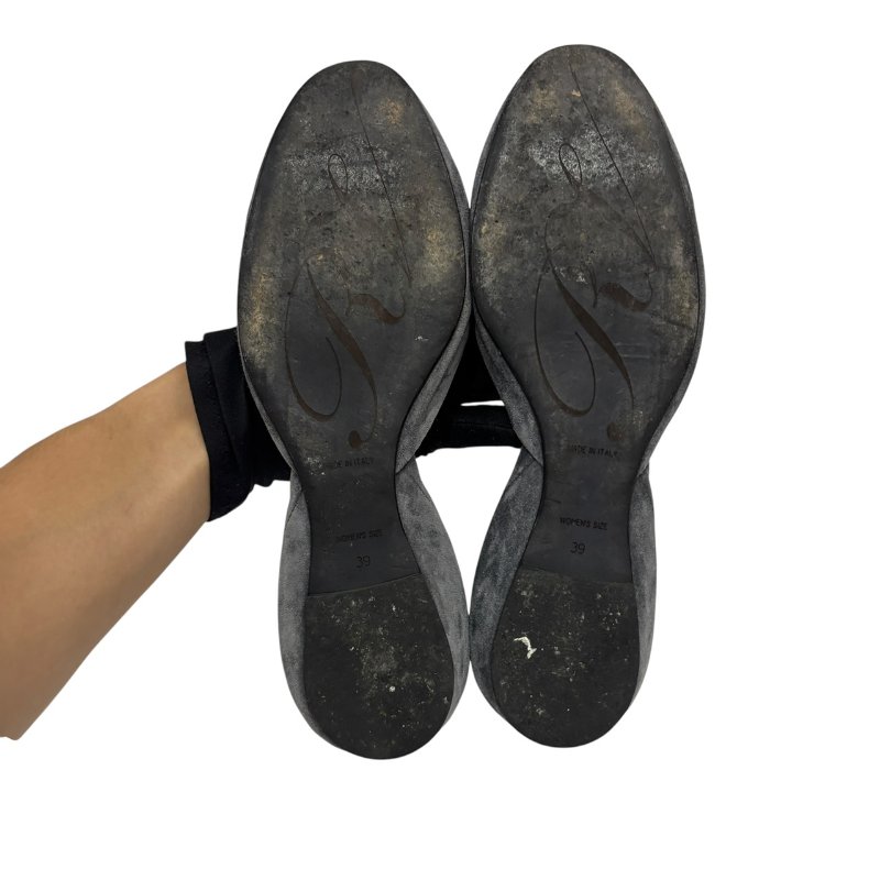 【美收精品】Roger Vivier 灰色麂皮 4-549-6