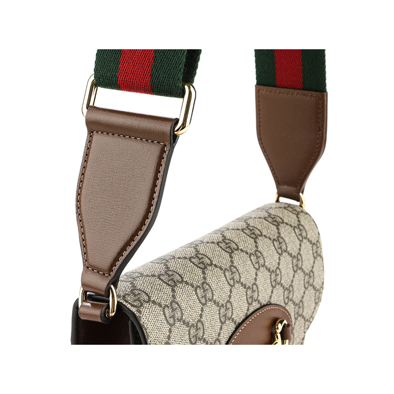 GUCCI 1955 馬銜扣肩包 24SS (724713 HUHHX )-13