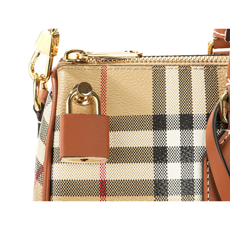 BURBERRY 25SS MD 保齡球手提袋-14