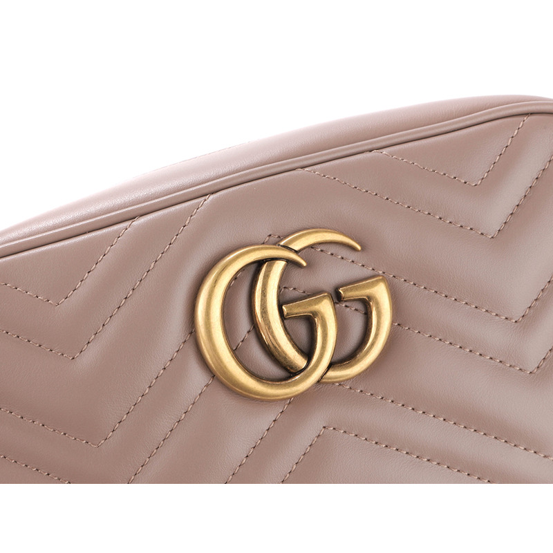 GUCCI 女士 GG Marmont 小號斜背包-11