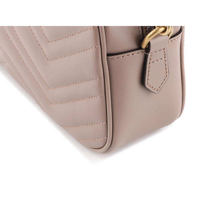 GUCCI 女士 GG Marmont 小號斜背包-12