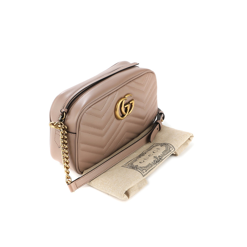 GUCCI 女士 GG Marmont 小號斜背包-17