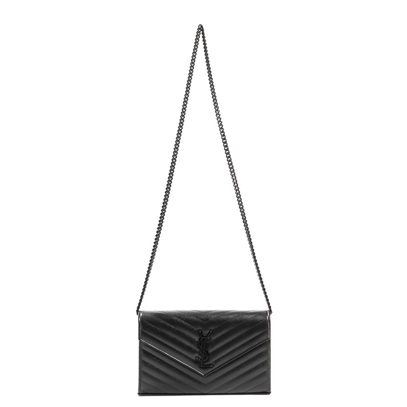 SAINT LAURENT Monogram 斜背包 24SS (377828 BOW08 )-7