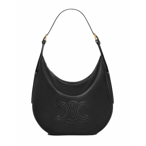 CELINE 25SS Eloise 絎縫 Triomphe 包配件 黑色