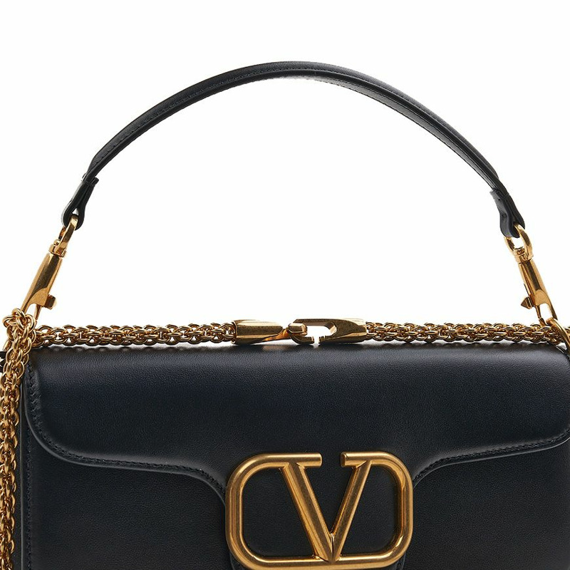 VALENTINO V Logo 鏈條單肩包-6