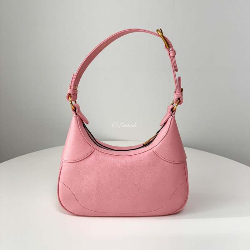 GUCCI 阿芙羅狄蒂小號單肩包 淺粉紅色 731817 AAA9F 5815-2