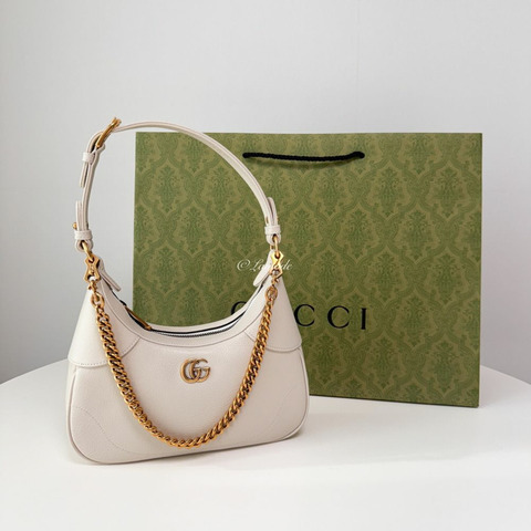 GUCCI 阿芙羅狄蒂小號單肩包 白色 731817 AABE9 9022
