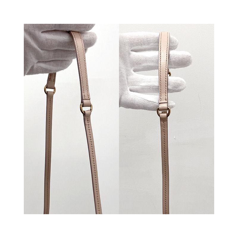 MIU MIU Wander Matelasse Nappa 皮革單肩包 粉紅色 (5BC125 N88 F0236)-23