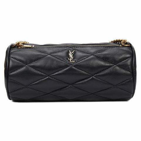 SAINT LAURENT 25SS SADE 迷你管狀包 黑色 699703 AAAJU 1000