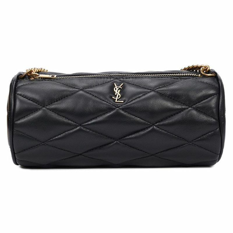 SAINT LAURENT 25SS SADE 迷你管狀包 黑色 699703 AAAJU 1000-0