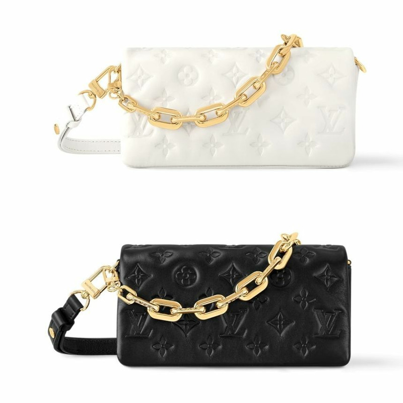 LOUIS VUITTON 奶油色小包 M11331-0