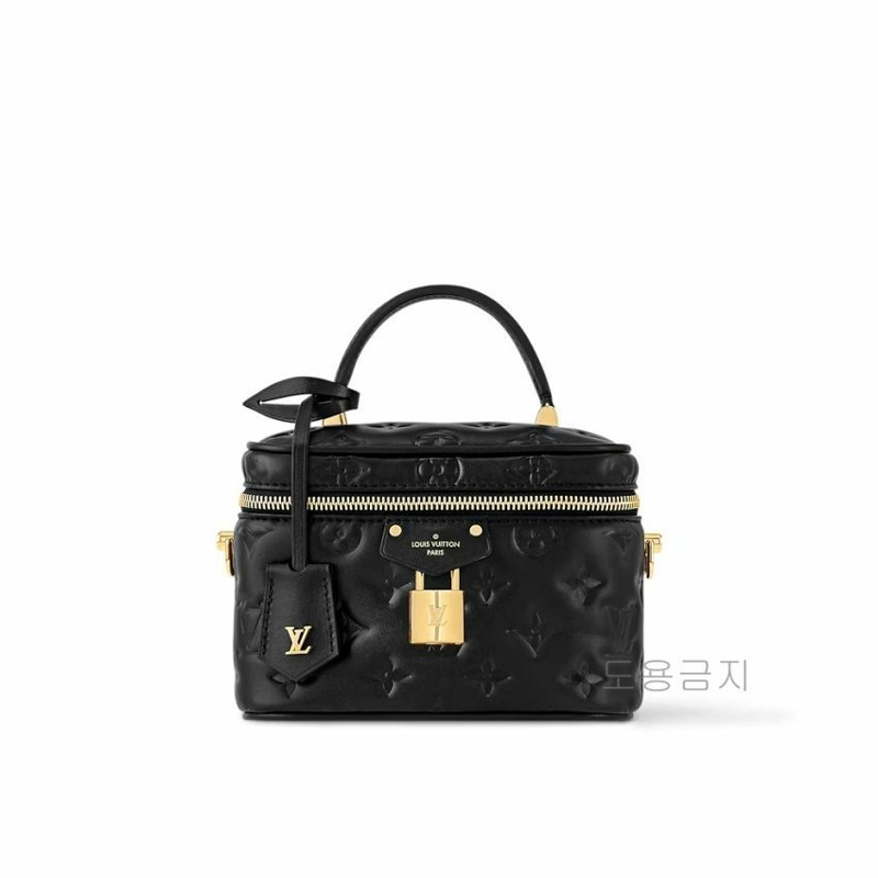 LOUIS VUITTON Vanity PM 手提包 黑色 M25123-3