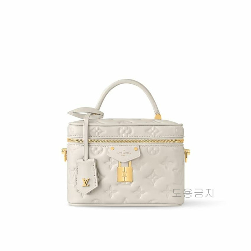 LOUIS VUITTON Vanity PM 手提包 黑色 M25123-6