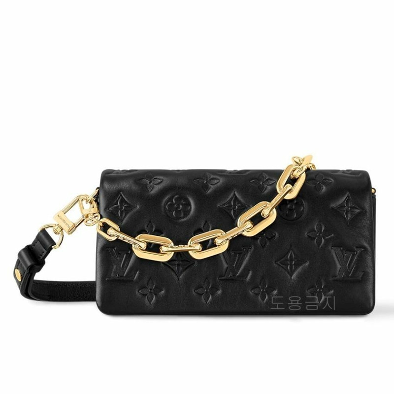 LOUIS VUITTON 黑色 Pochette Coussin M83359-3