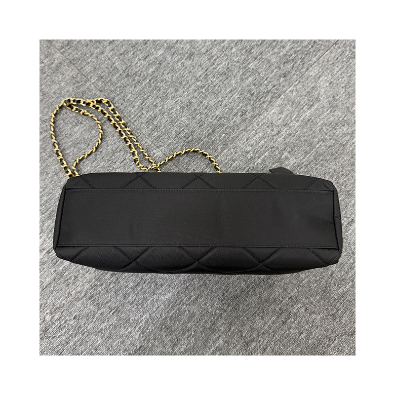 PRADA 三角形標誌復刻版 1995 中型尼龍手提包 黑色 (F0002) 1BG529 2AOS F0002-17