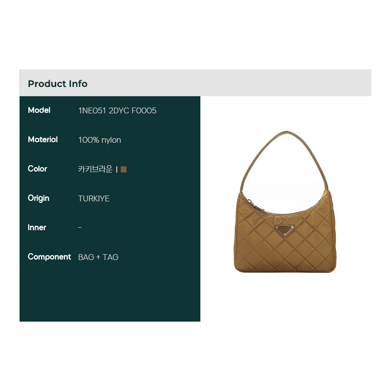 PRADA 25SS 三角形標誌單肩包-1