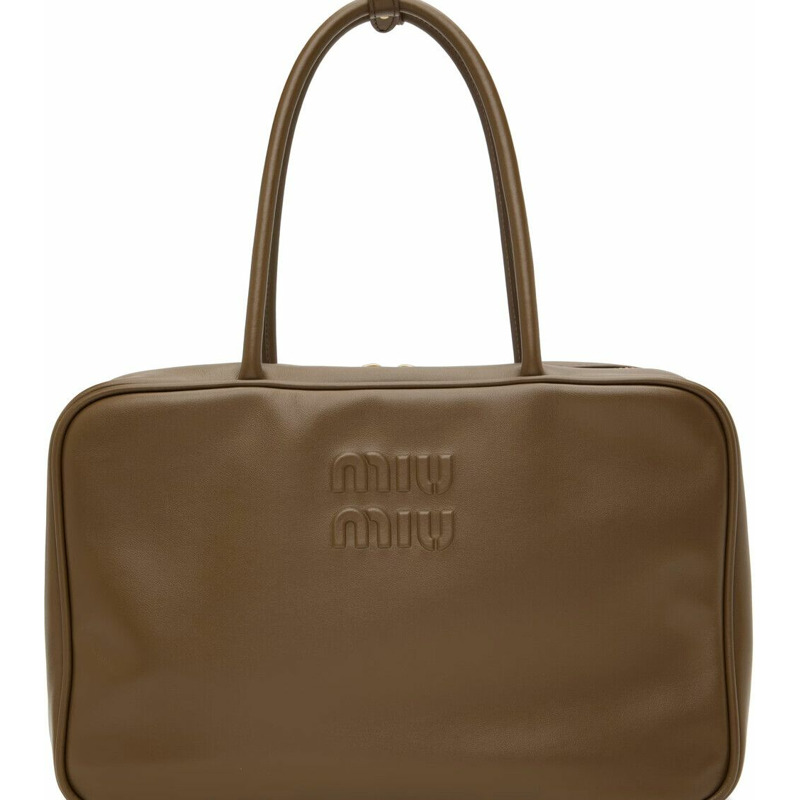 MIU MIU Beau Bag Large Tundra 5BB117 2CRW-0