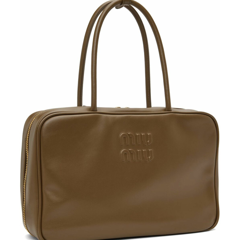 MIU MIU Beau Bag Large Tundra 5BB117 2CRW-1