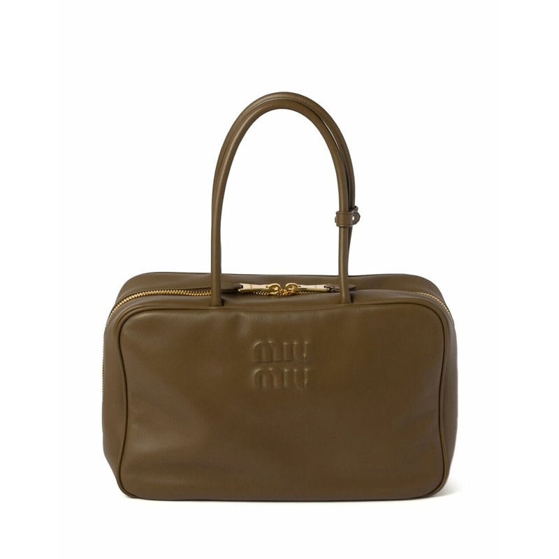MIU MIU Beau Bag Large Tundra 5BB117 2CRW-8
