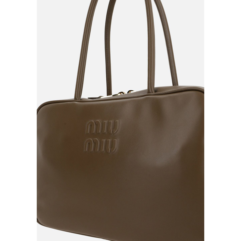 MIU MIU Beau Bag Large Tundra 5BB117 2CRW-9