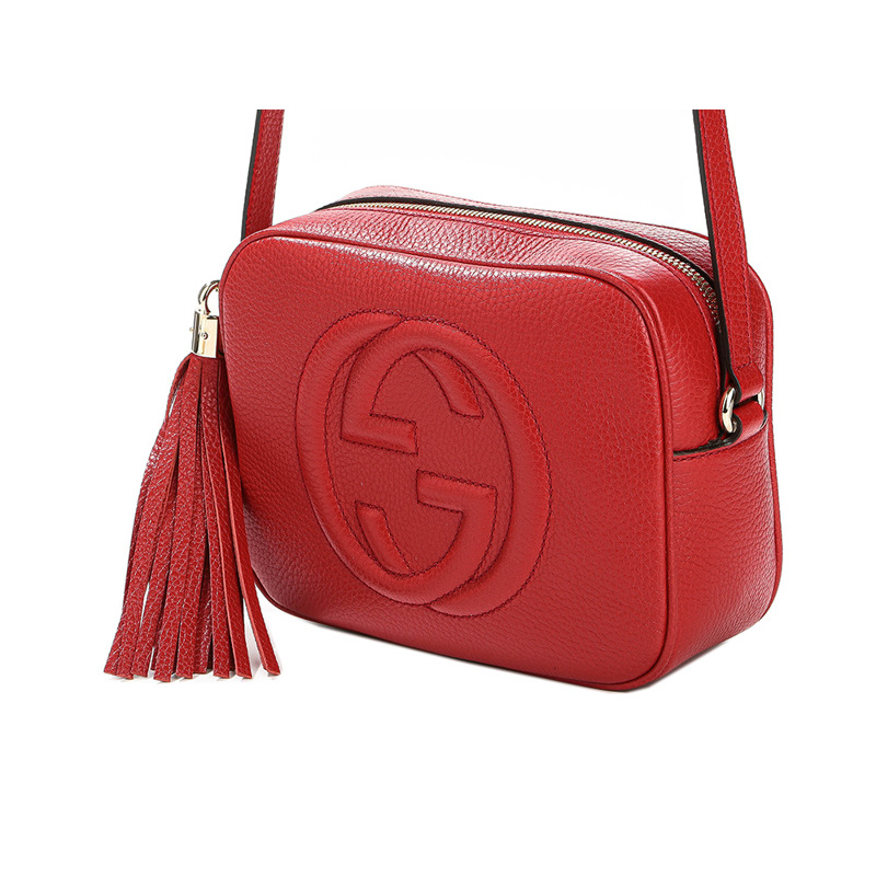 GUCCI 25SS 女士 Soho 流蘇單肩包 (722319 A7M0G)-5