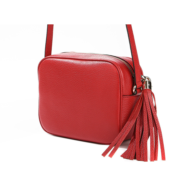 GUCCI 25SS 女士 Soho 流蘇單肩包 (722319 A7M0G)-6