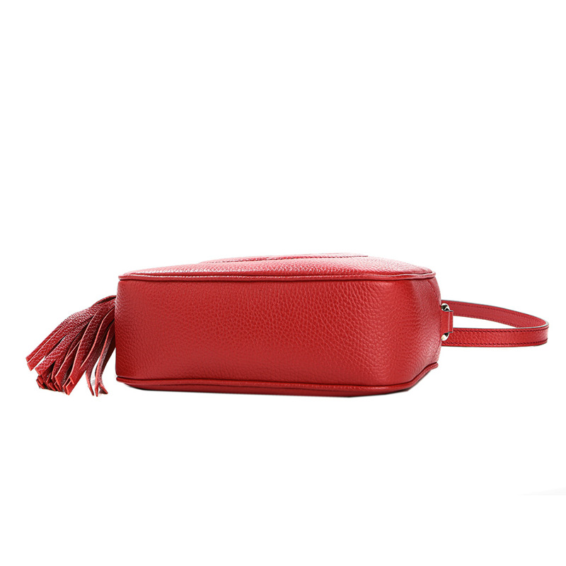 GUCCI 25SS 女士 Soho 流蘇單肩包 (722319 A7M0G)-10