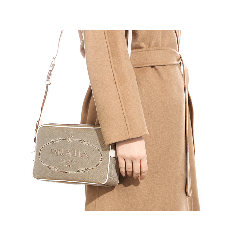 PRADA 25SS 女士提花斜背包-7