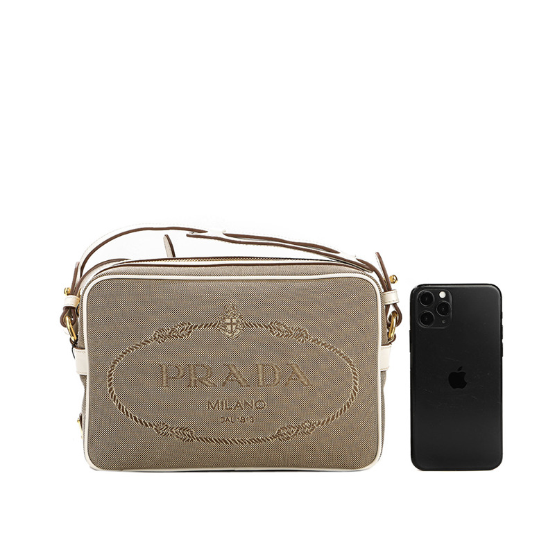 PRADA 25SS 女士提花斜背包-20