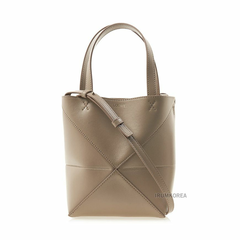 LOEWE 拼圖折疊迷你手提袋-0